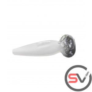 ROB MARLEY LARGE FROSTED HANDLE HAND PIPE 5inch 3CT